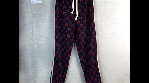 gg jacquard jogging pant replica|GUCCI TRACKSUIT MASTER LIST : r/FashionReps .